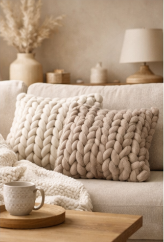 Rest Ritual Pillow – Custom Knit