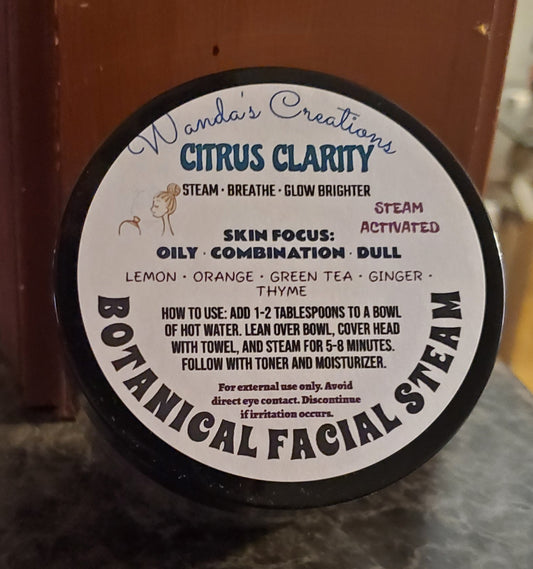 Citrus Clarity Botanical Facial Steam