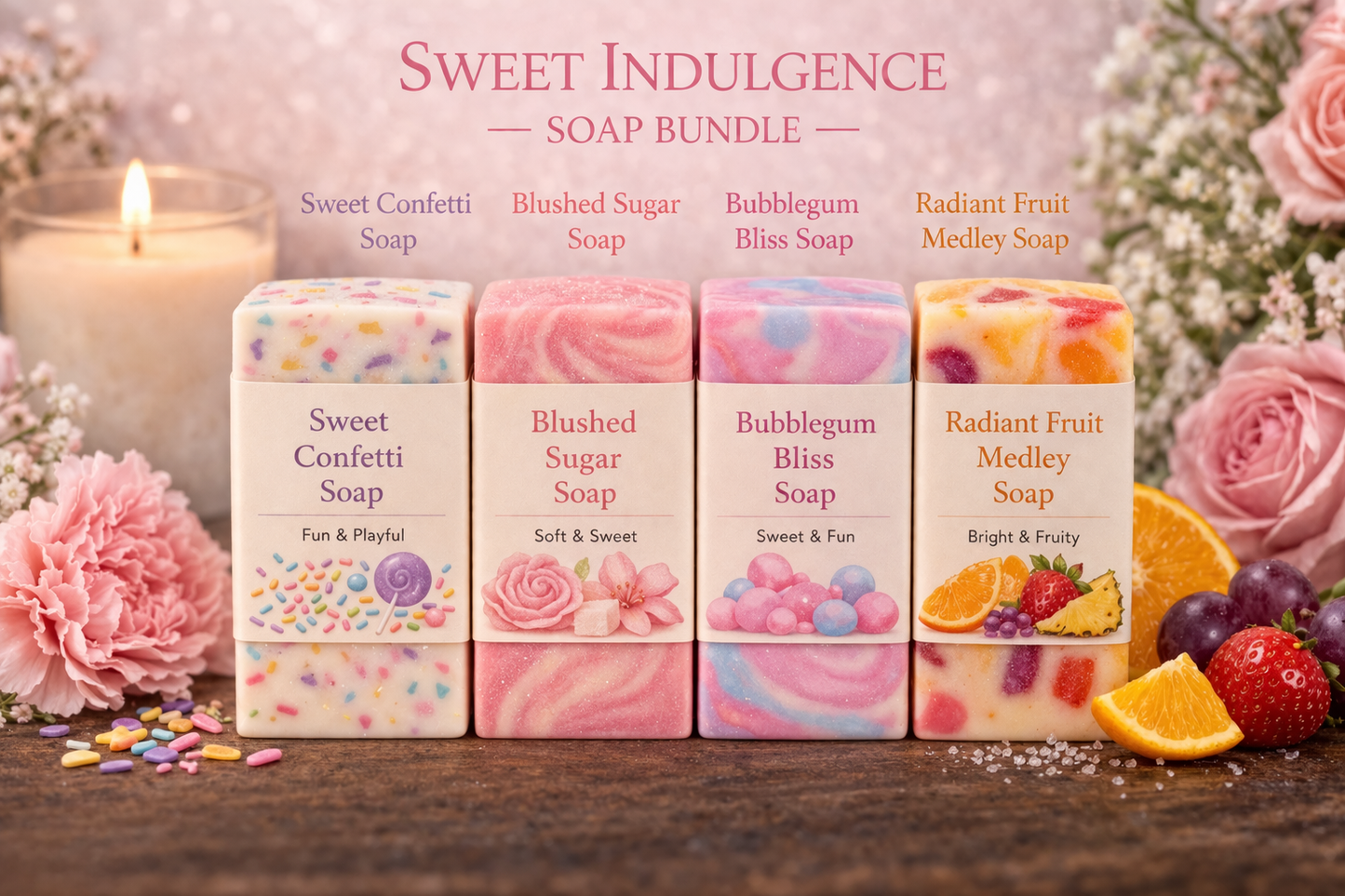 Sweet Indulgence Soap Bundle