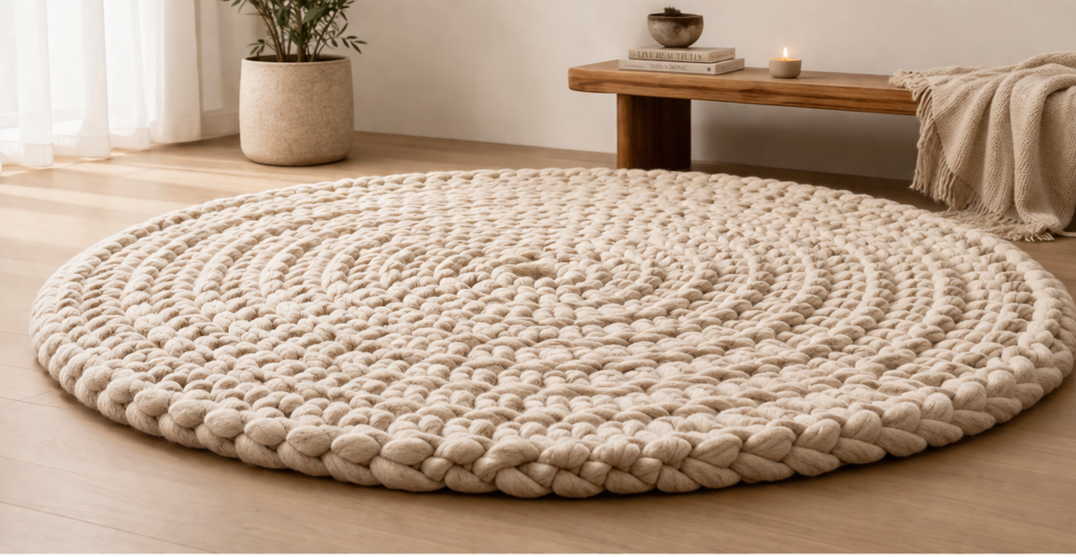 Meditation Rug – Custom Knit