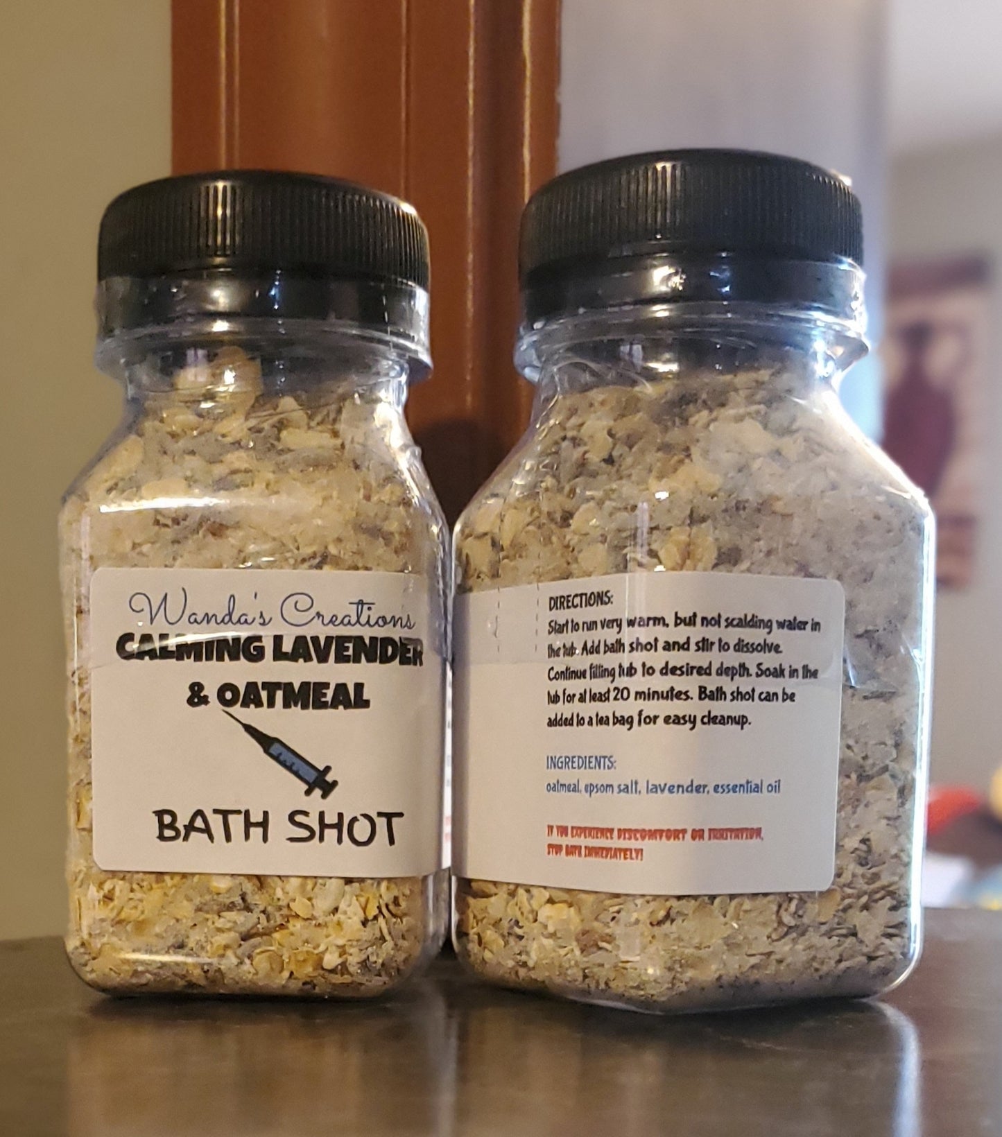 Calming Lavender Oat Bath
