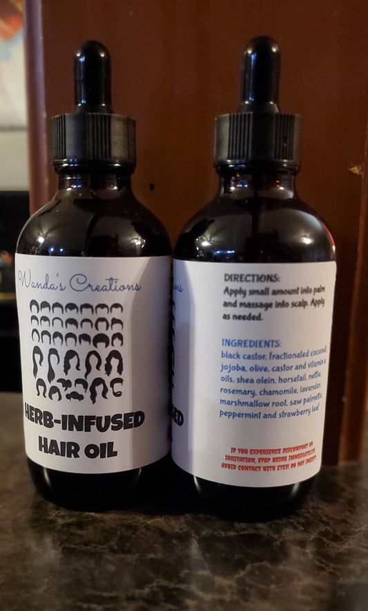 Crown Elixir – Botanical Growth Hair Oil
