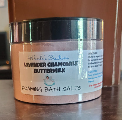 Lavender Chamomile Foaming Milk Bath