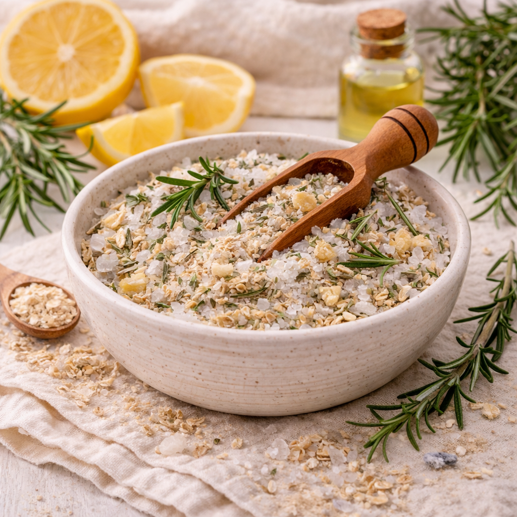 Rosemary Lemon Refresh Soak
