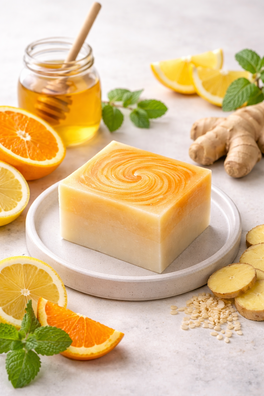 Citrus Ginger Soap