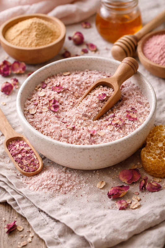 Blushing Honey Oat Bath