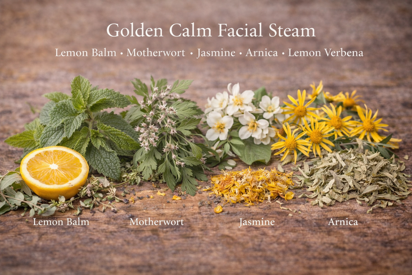 Golden Calm Botanical Facial Steam