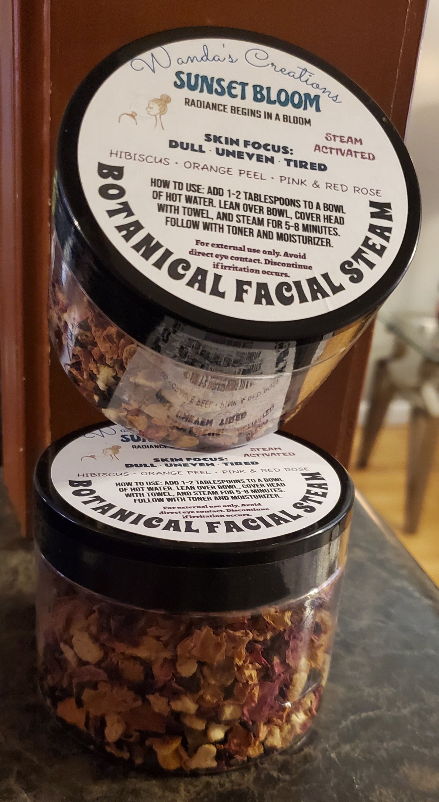 Sunset Bloom Botanical Facial Steam
