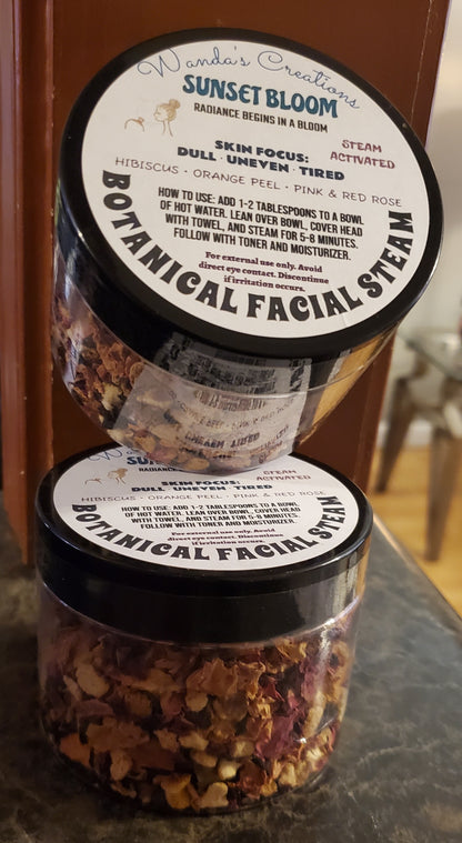 Sunset Bloom Botanical Facial Steam