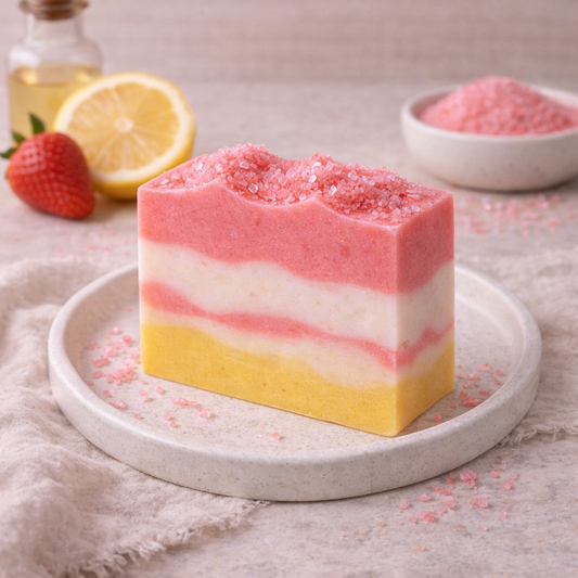 Strawberry Citrus Glow Soap
