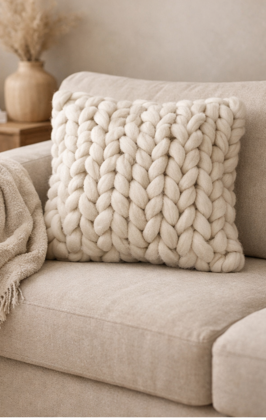 Rest Ritual Pillow – Custom Knit