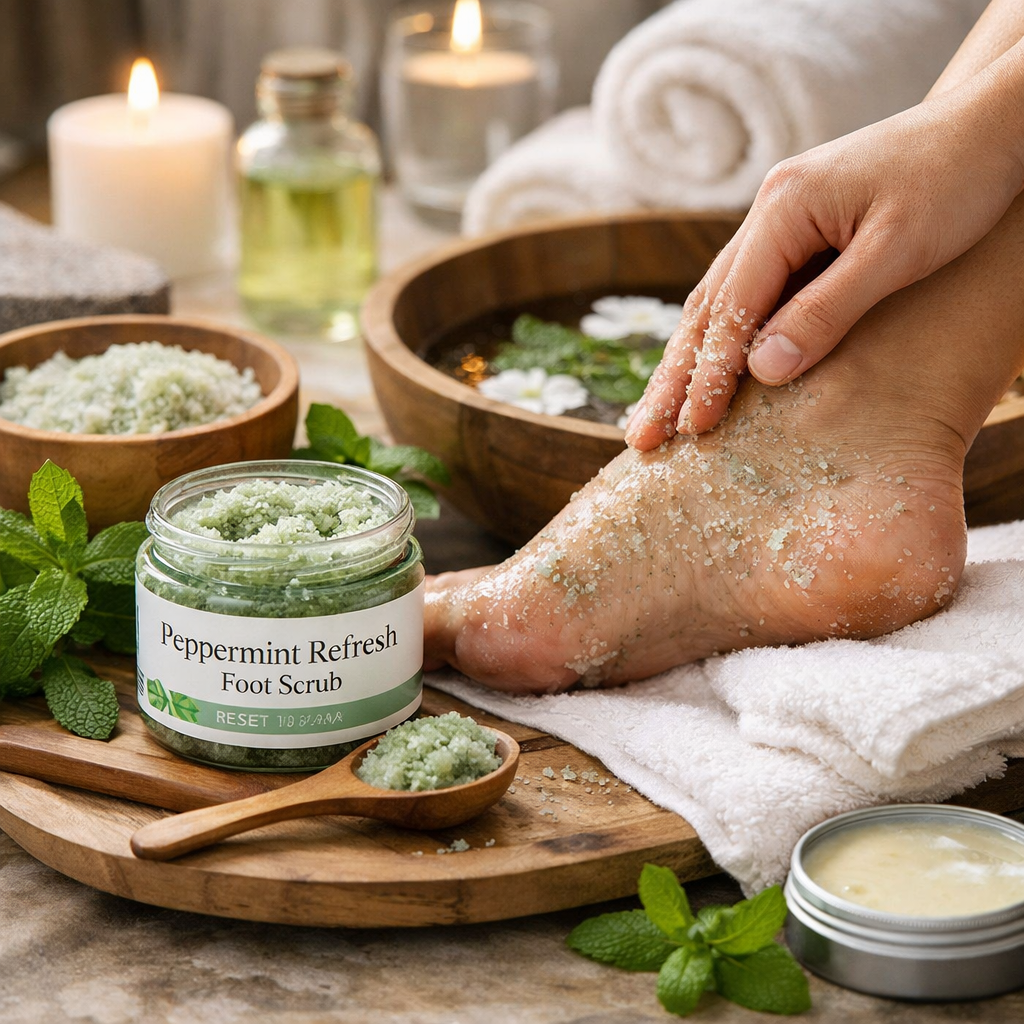 Peppermint Refresh Foot Scrub