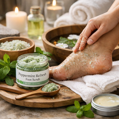 Peppermint Refresh Foot Scrub