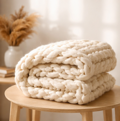 Ritual Comfort Blanket - Custom Knit