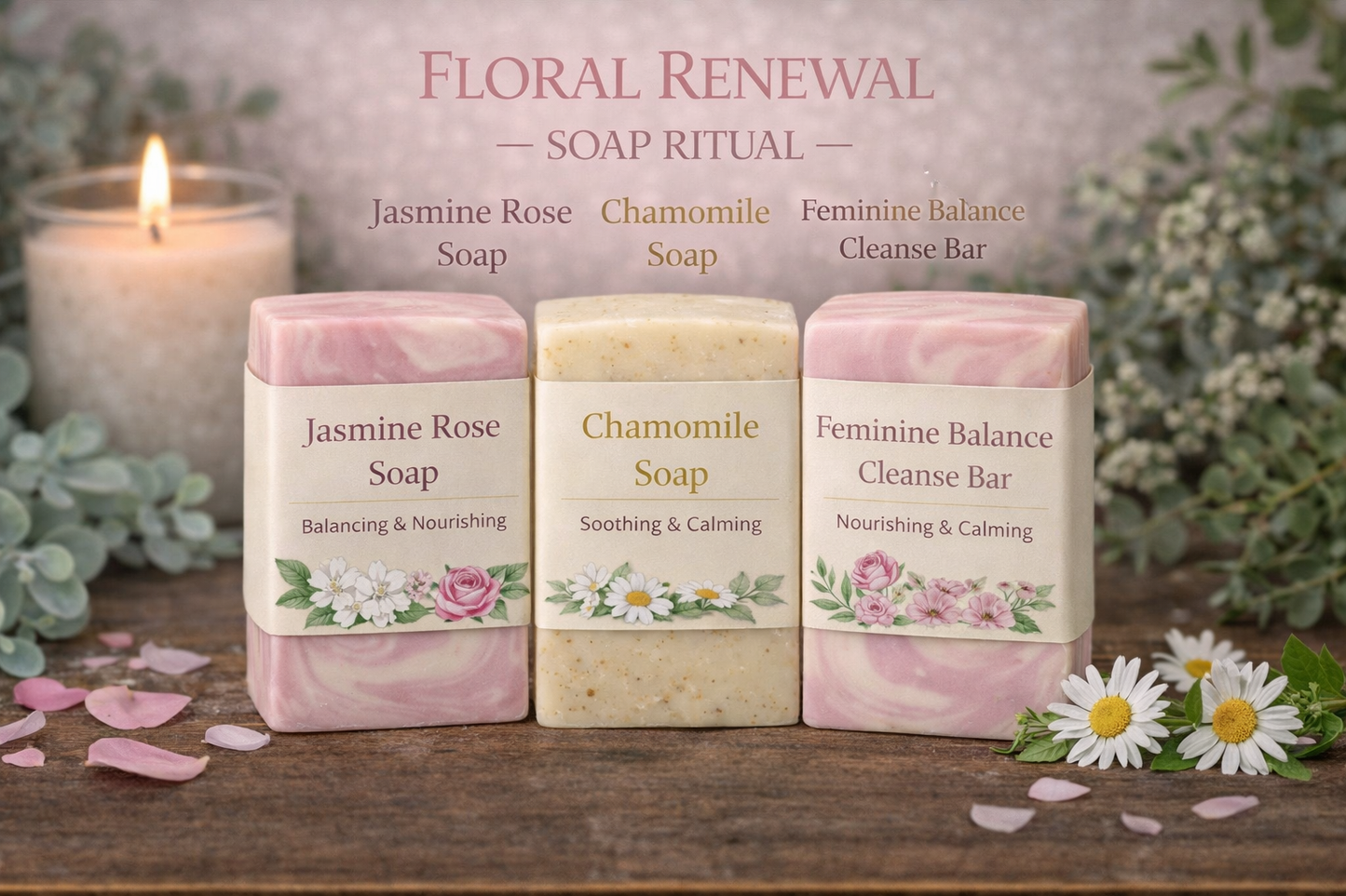 Floral Renewal Soap Ritual