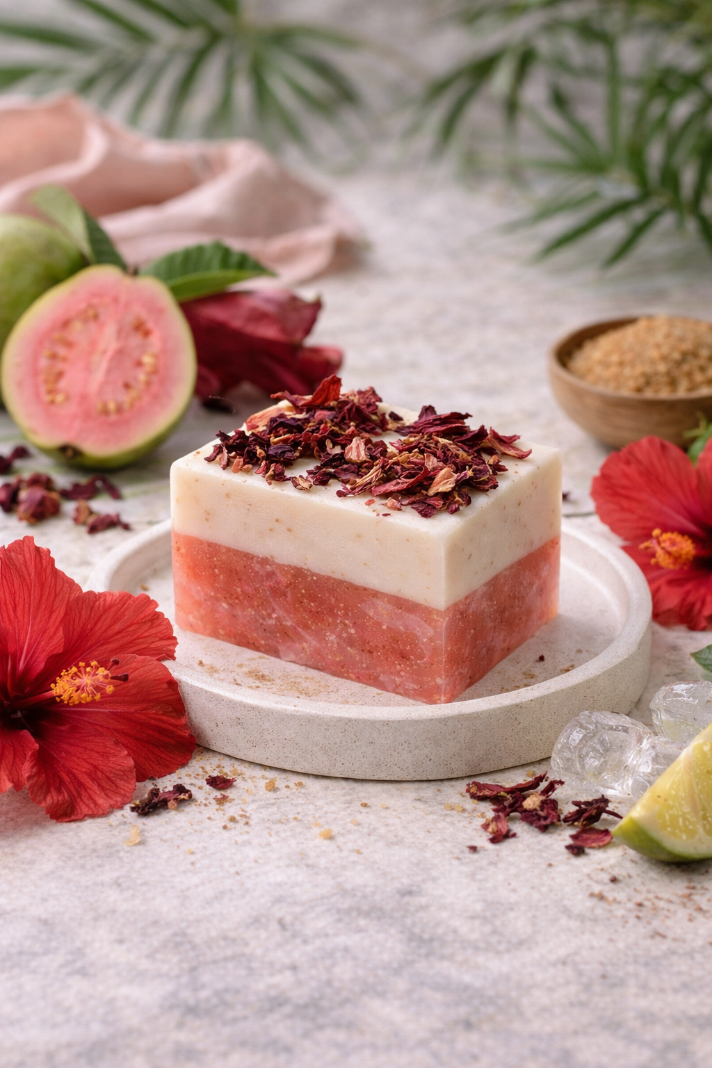 Hibiscus Guava Soap