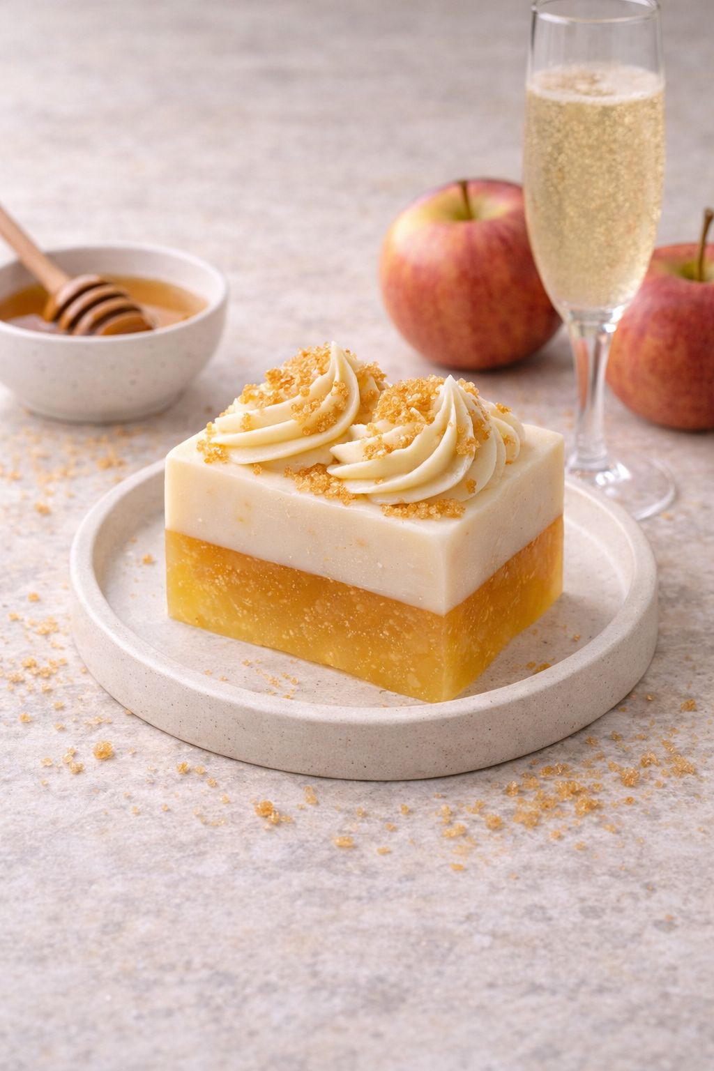 Champagne Honey Apple Soap
