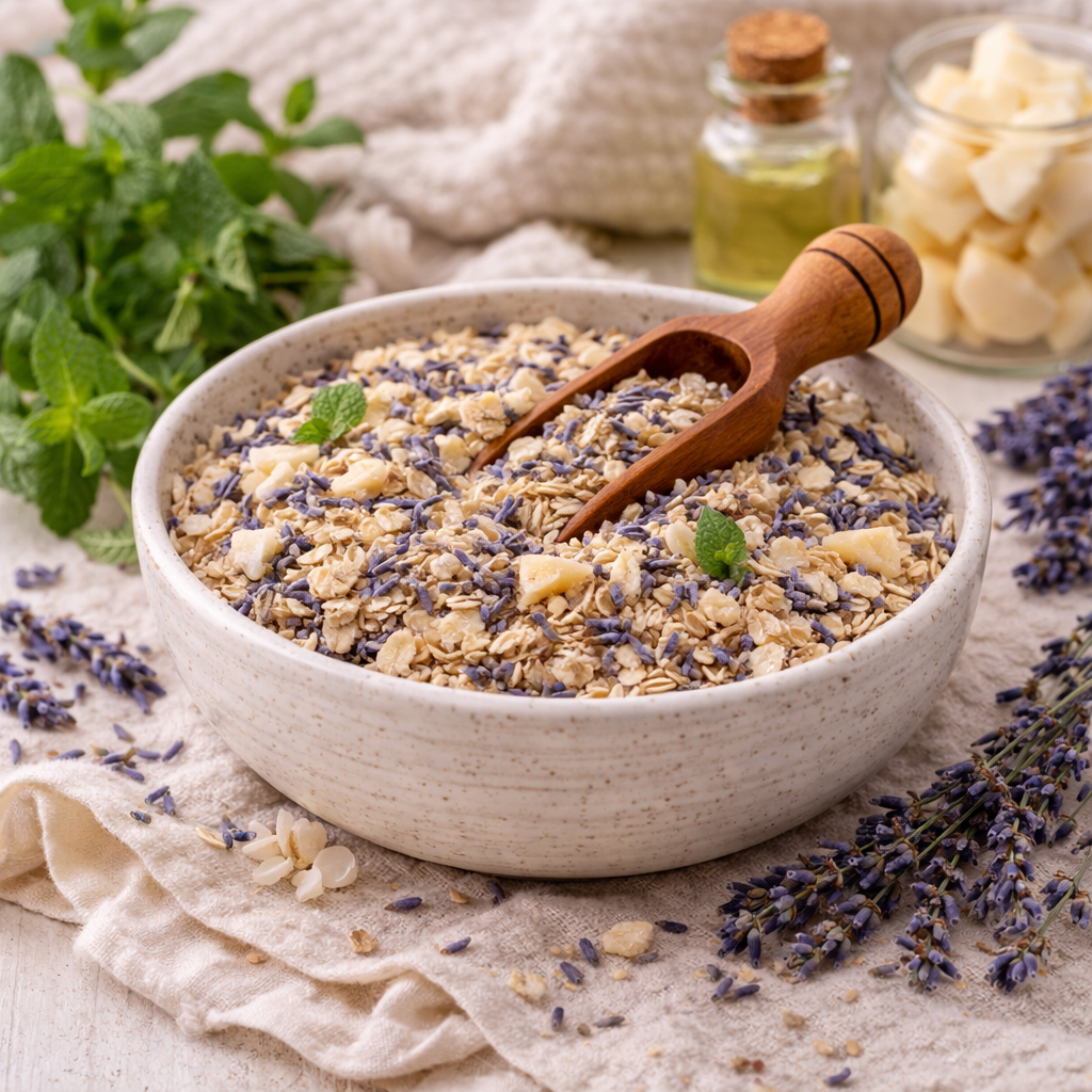 Mint Lavender Oat Comfort Bath