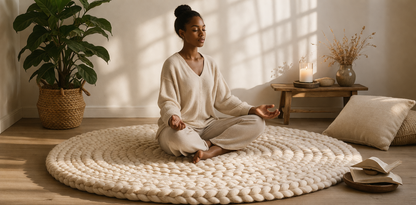 Meditation Rug – Custom Knit