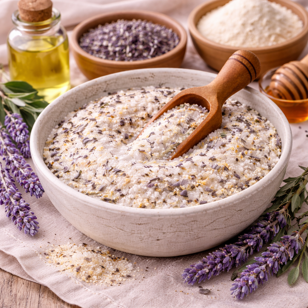 Lavender Honey Milk Soak