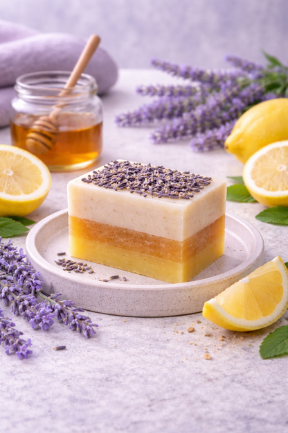 Lavender Honey Lemon Soap