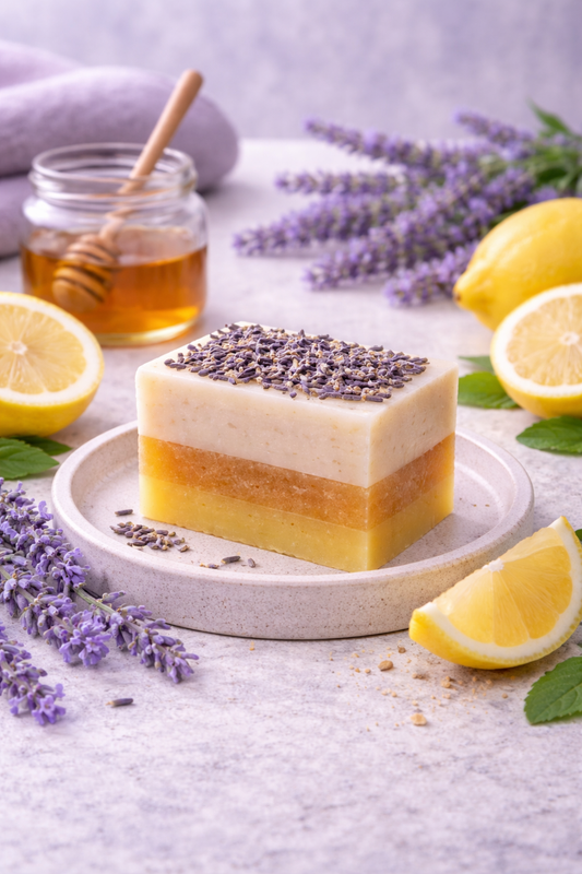Lavender Honey Lemon Soap