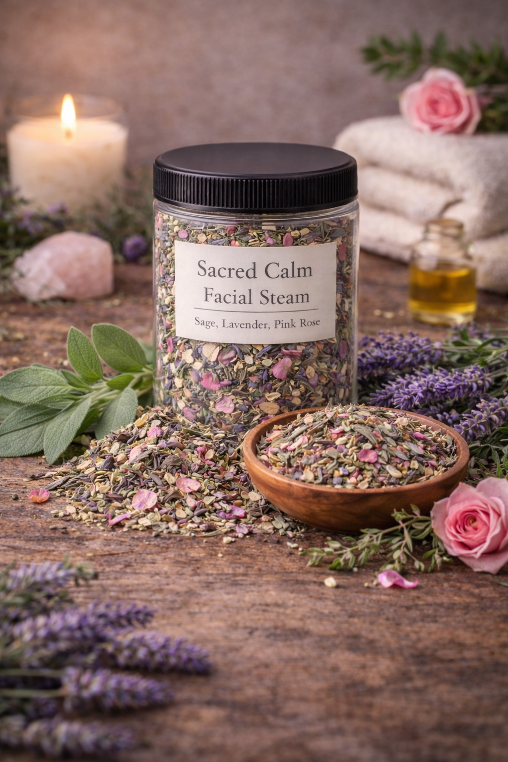 Sacred Calm Botanical Facial Steam