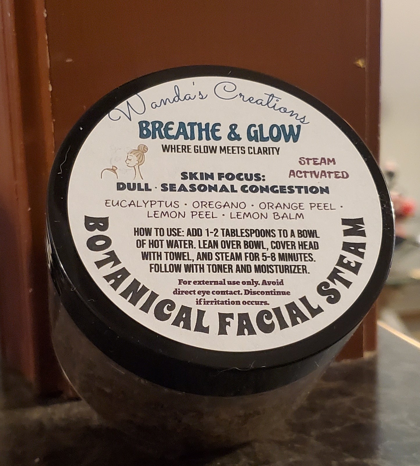 Breathe & Glow Botanical Facial Steam