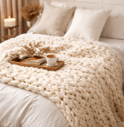 Ritual Comfort Blanket - Custom Knit