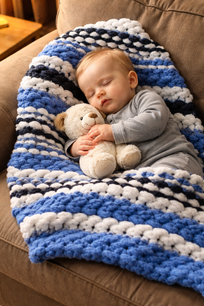 Ritual Comfort Baby Throw — Cool Balance