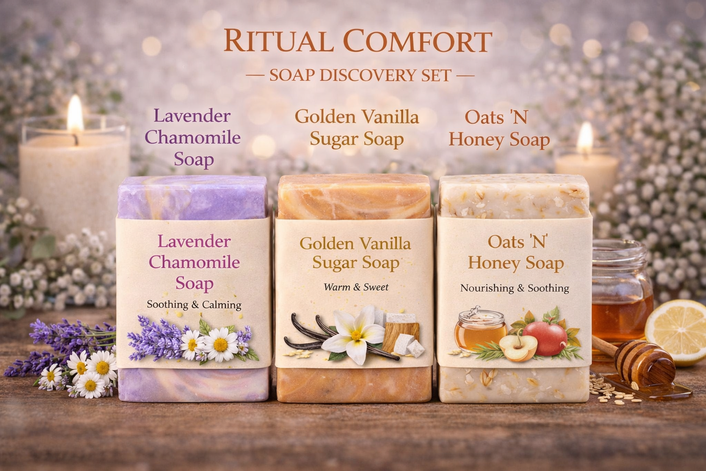 RITUAL COMFORT Soap Discovery Set